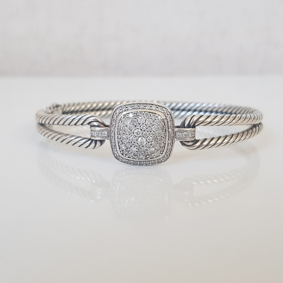 David Yurman Albion Bracelet With Diamonds  - Picture 6 of 15